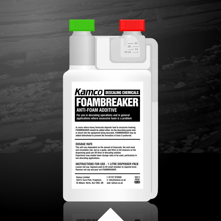 Foambreaker - Antifoam Liquid 1L – avkalkningskemikalie (AFB002)