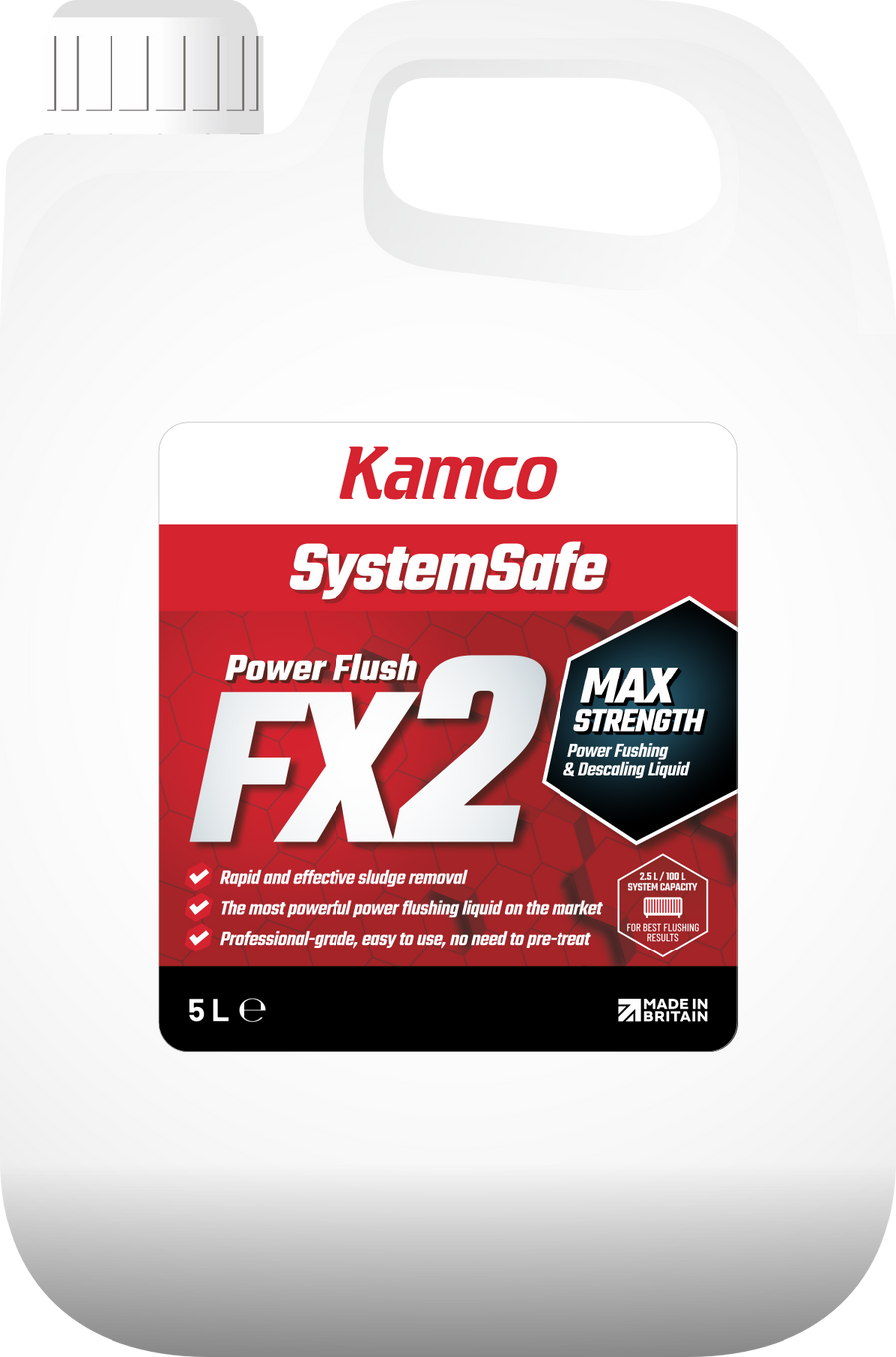 Powerflush FX2 Cleaner 5L – systemkemikalie (BFX201)