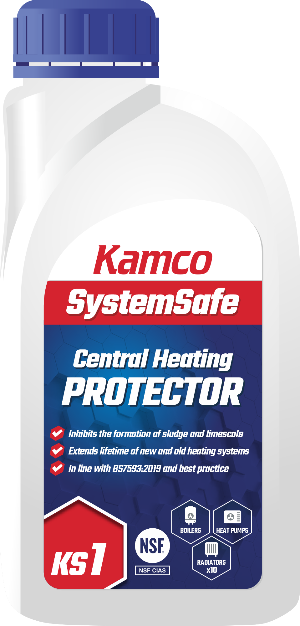 SystemSafe KS1 Protector Corrosion Inhibitor 500ml – systemkemikalie (BDM006)