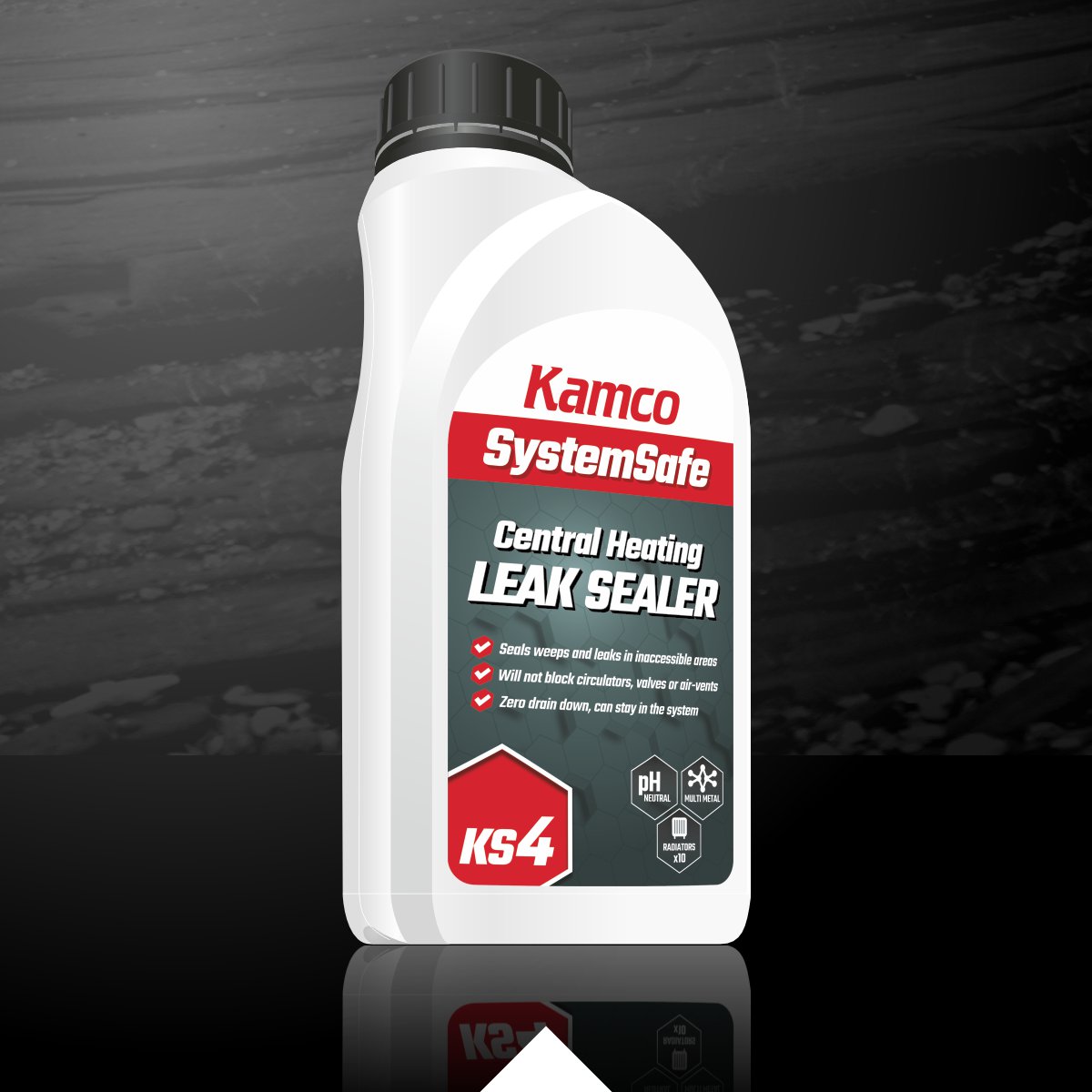 SystemSafe KS4 Central Heating Leak Sealer 500ml – värmesystemkemikalie (BSS005)