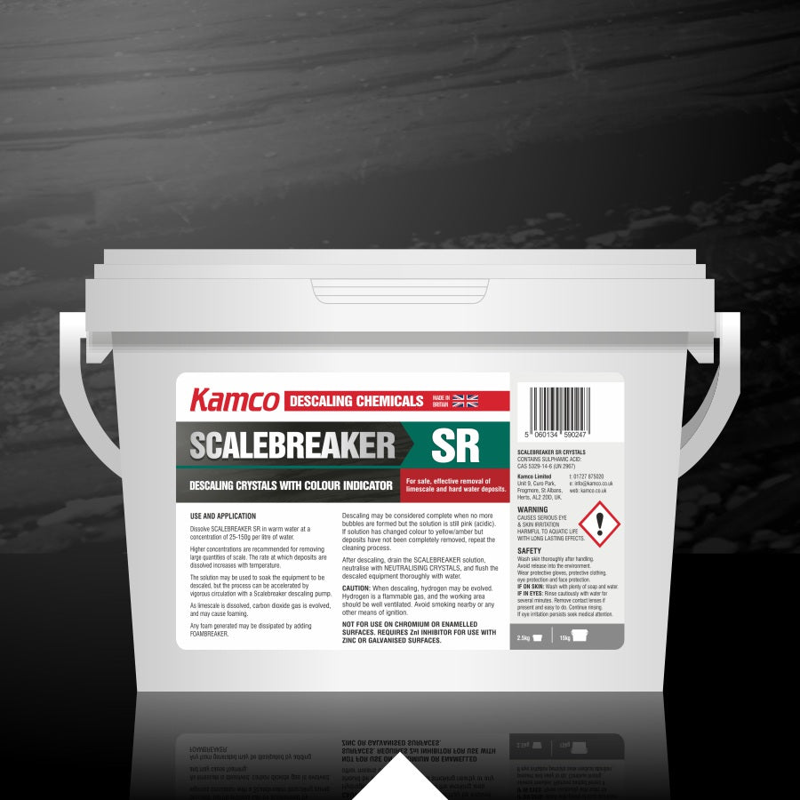 Scalebreaker SR - Descaling Crystals 2.5kg – avkalkningskemikalie (ASR001)