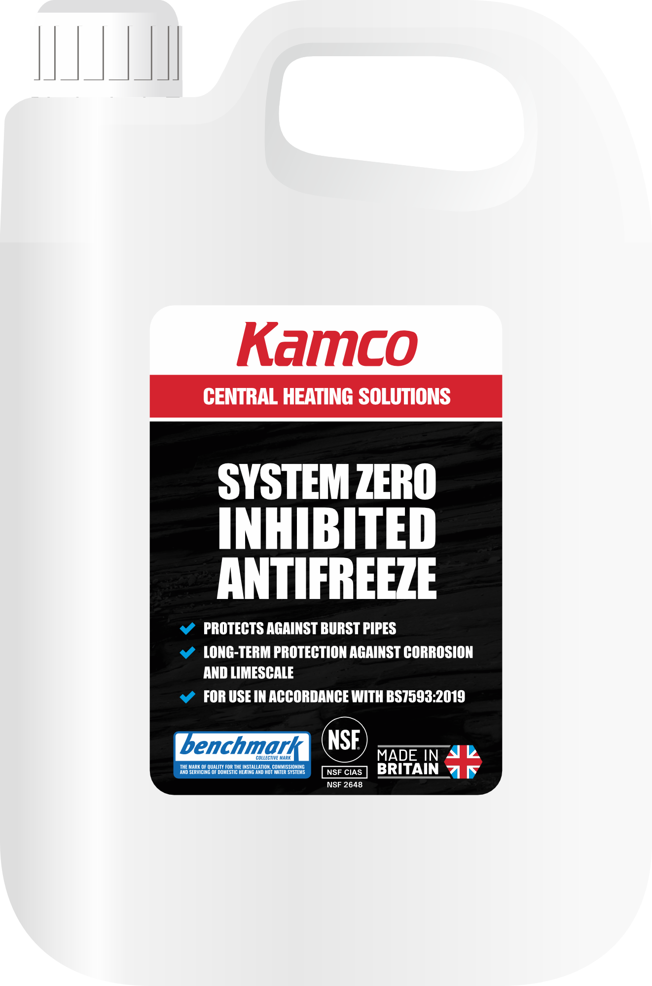 Systemsafe Zero Antifreeze Inhibitor 5L – systemkemikalie (BZE001)