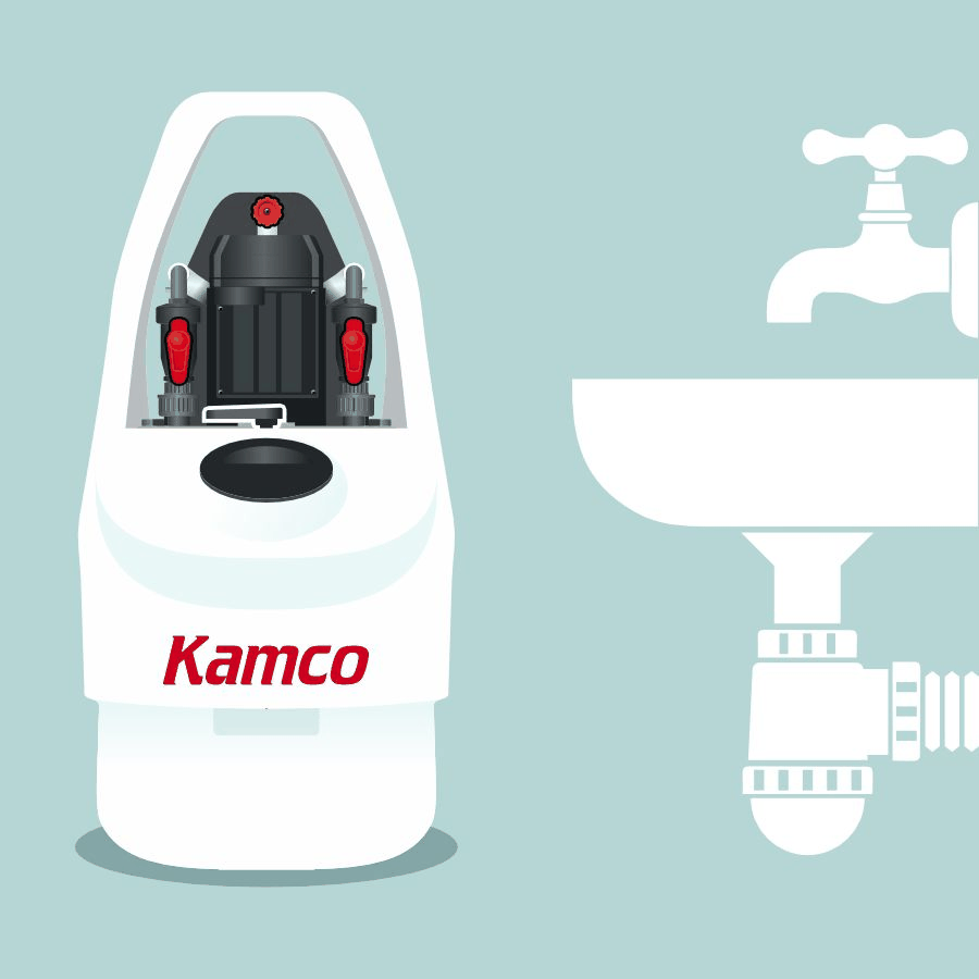 Steg 3: Placera Clearflow-pumpen rätt
